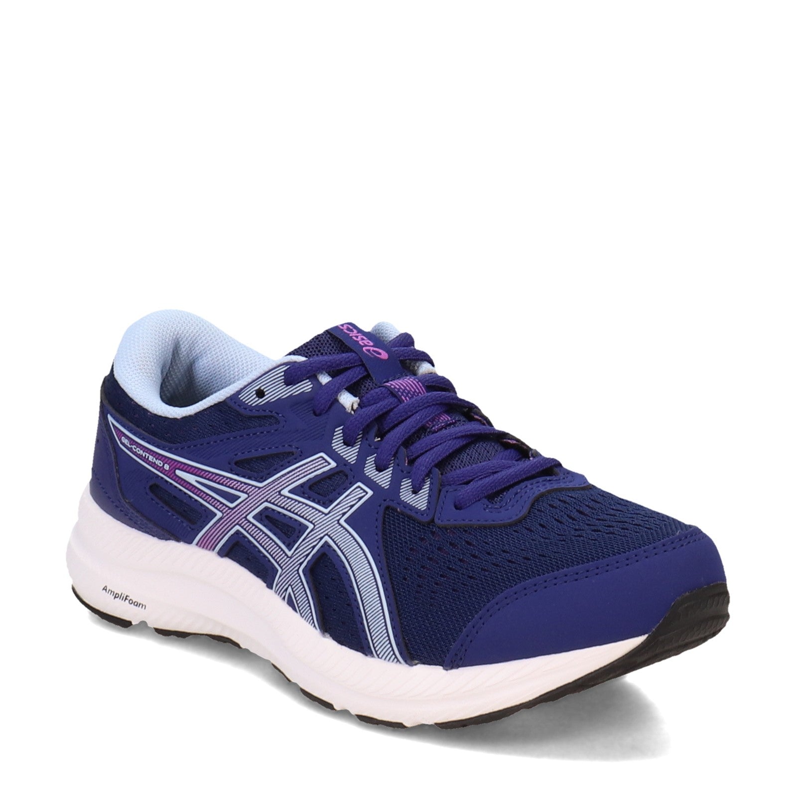 Women s ASICS GEL Contend 8 Running Shoe Wide Width Peltz Shoes