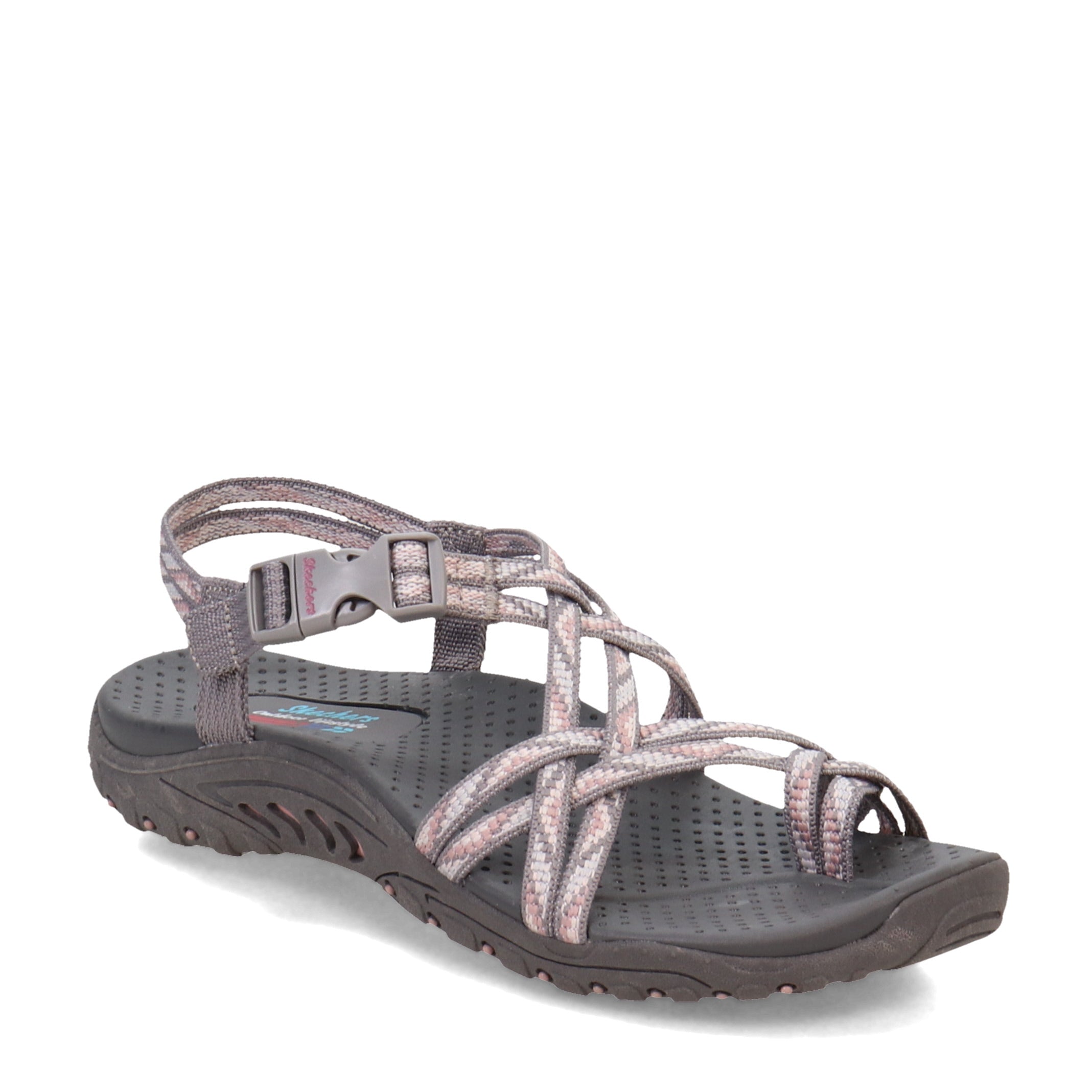 Women s Skechers Reggae Strappy Sling Sandal Peltz Shoes