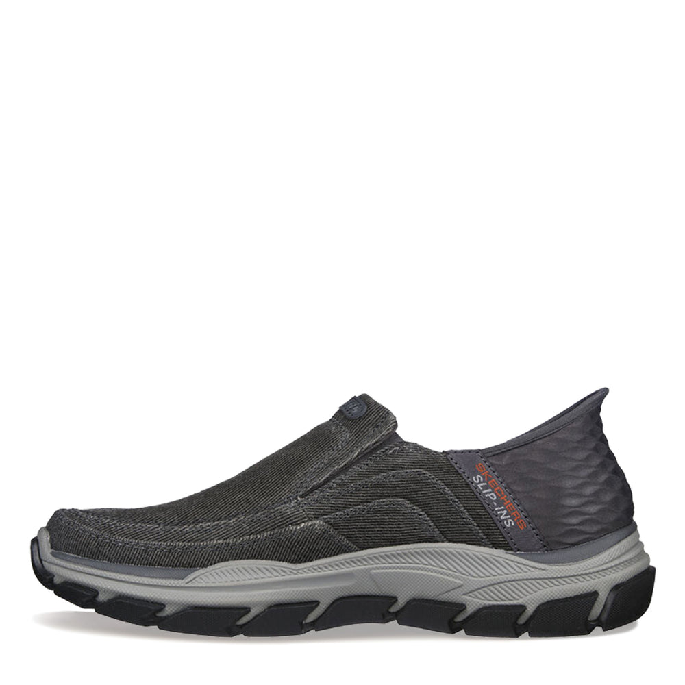 Skechers shops men's canvas slip ons