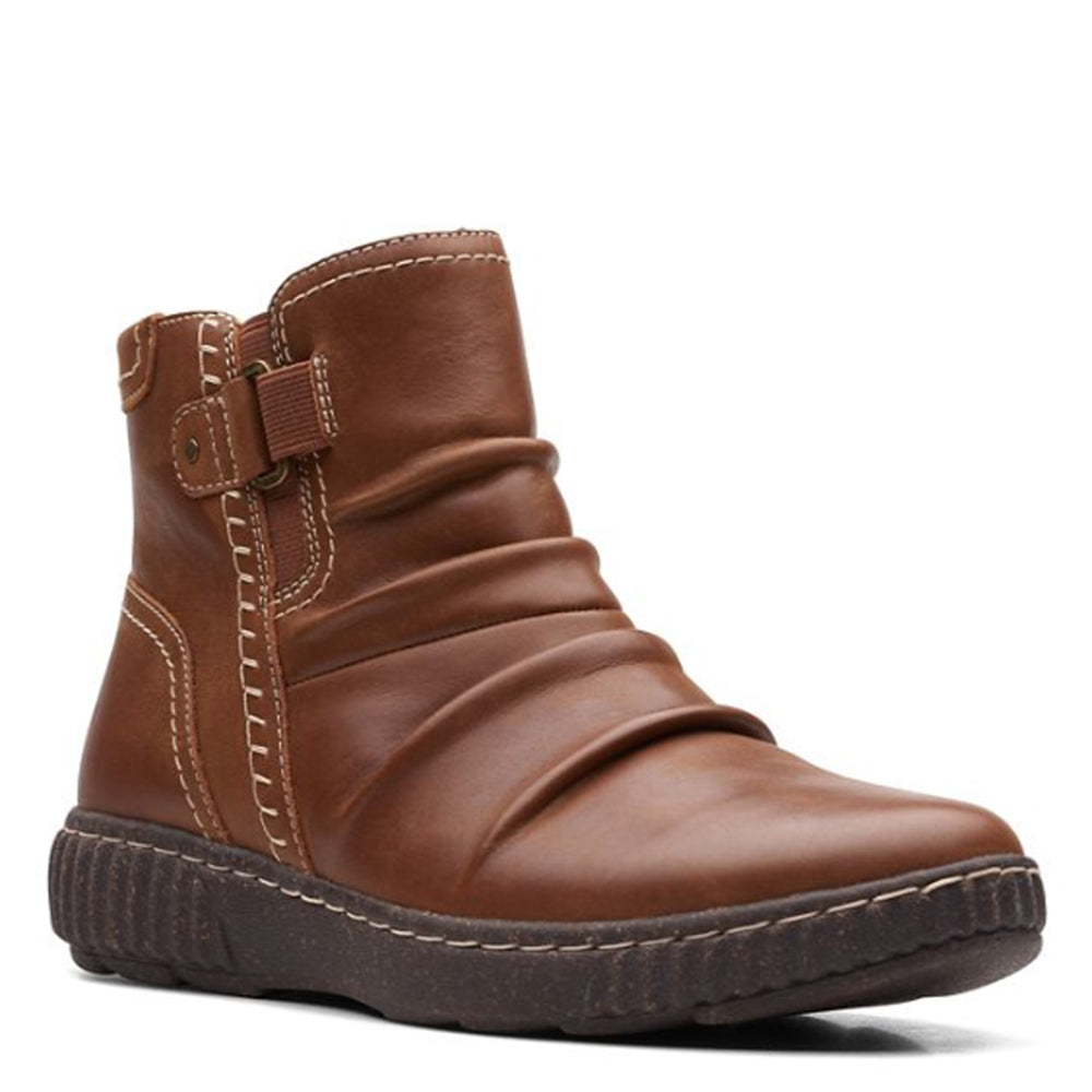 Clarks womens fashion leather boots