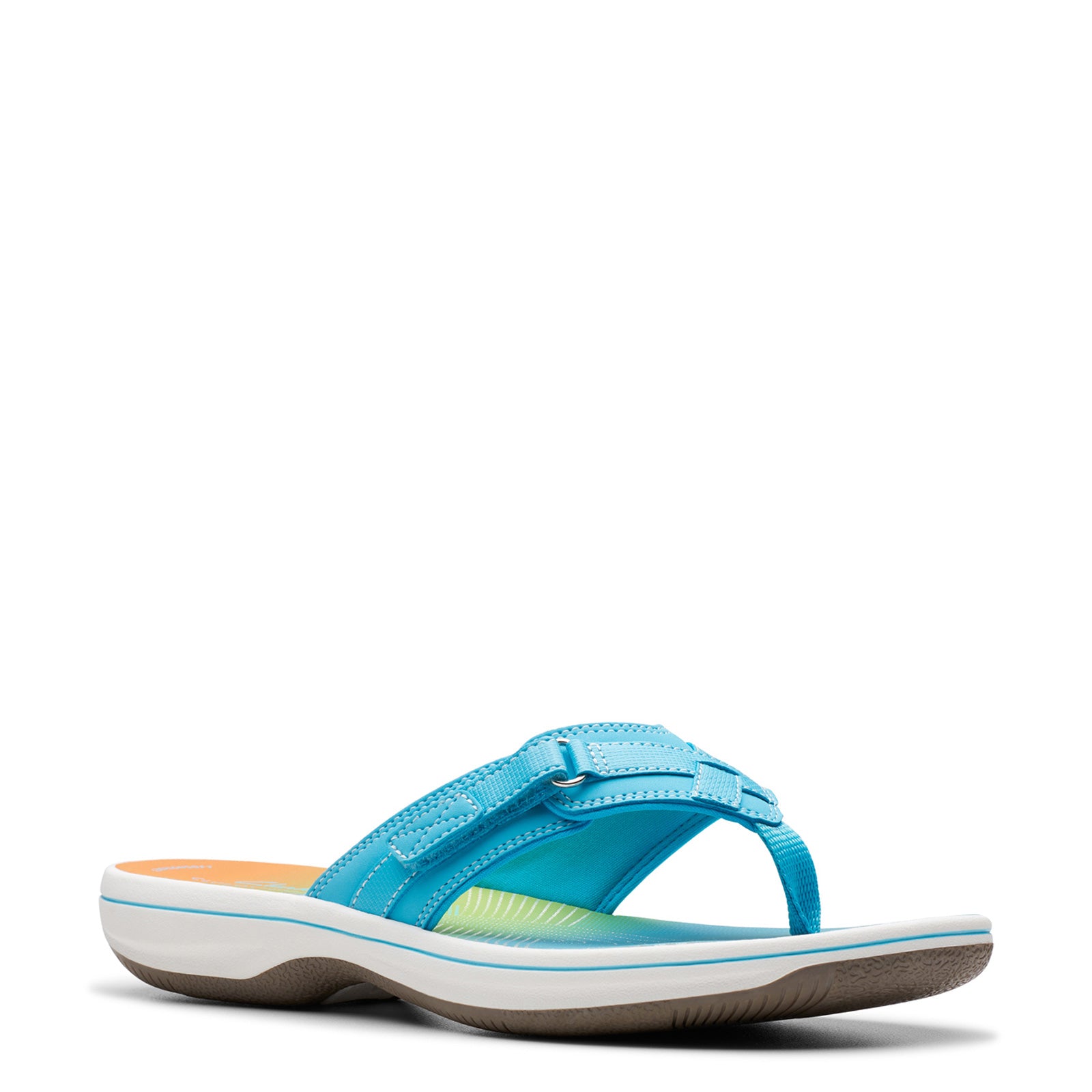 WOMENS BREEZE SEA Pewter Synthetic Flip Flops