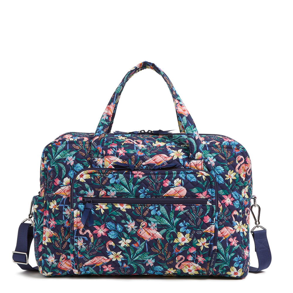 Vera Bradley Dual Compartment Travel Bag hotsell in Penelope’s Garden