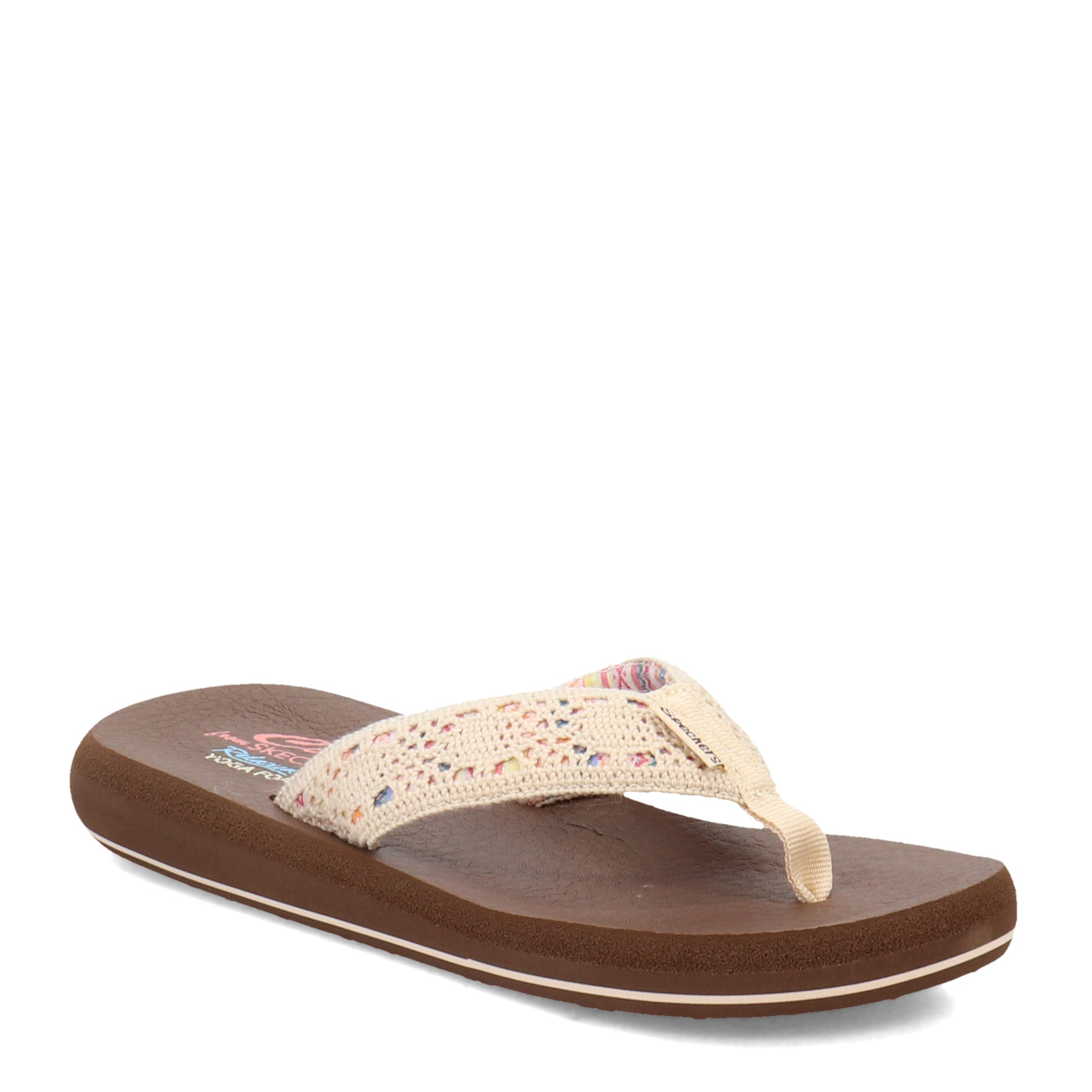 Skechers asana flip online flops