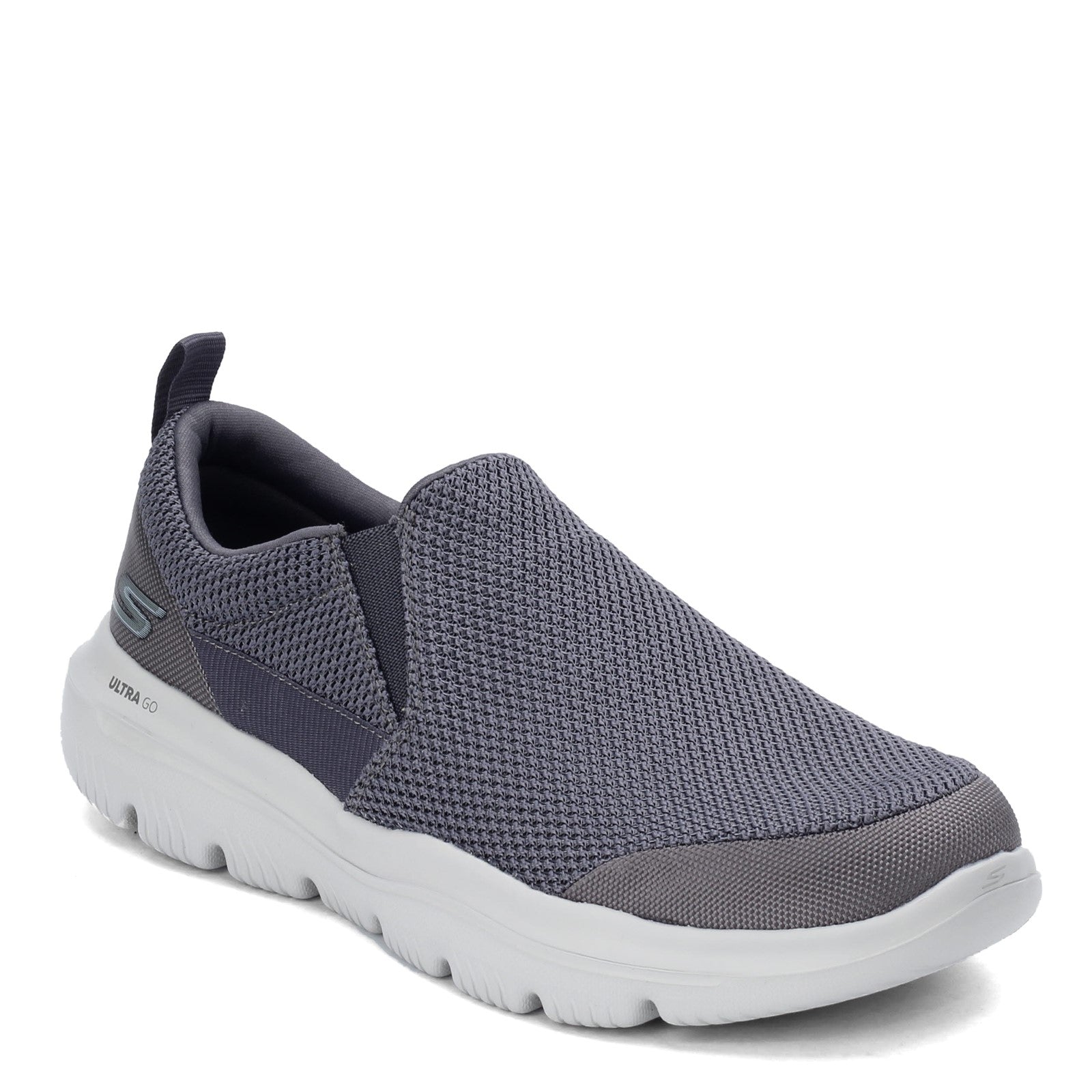 Mens skechers slip on sale wide width