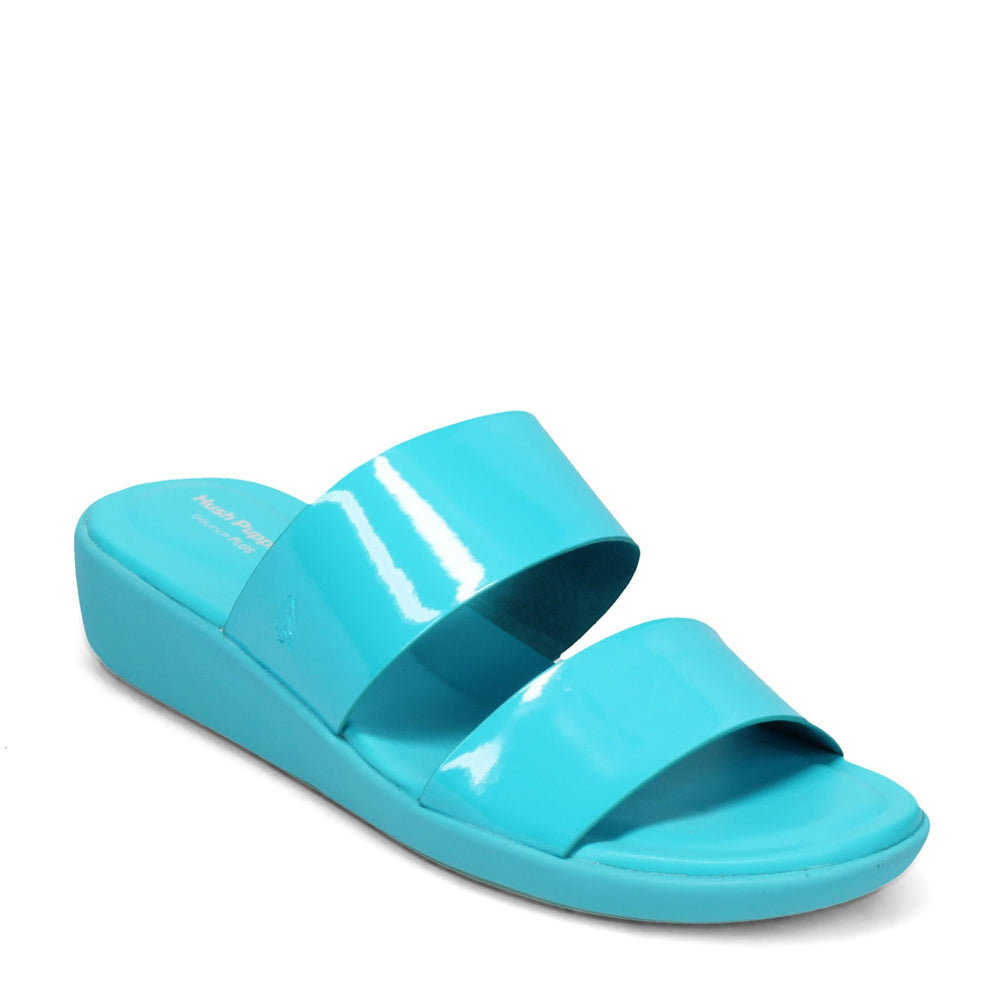 Women s Hush Puppies Brite Jells Slide Sandal Peltz Shoes