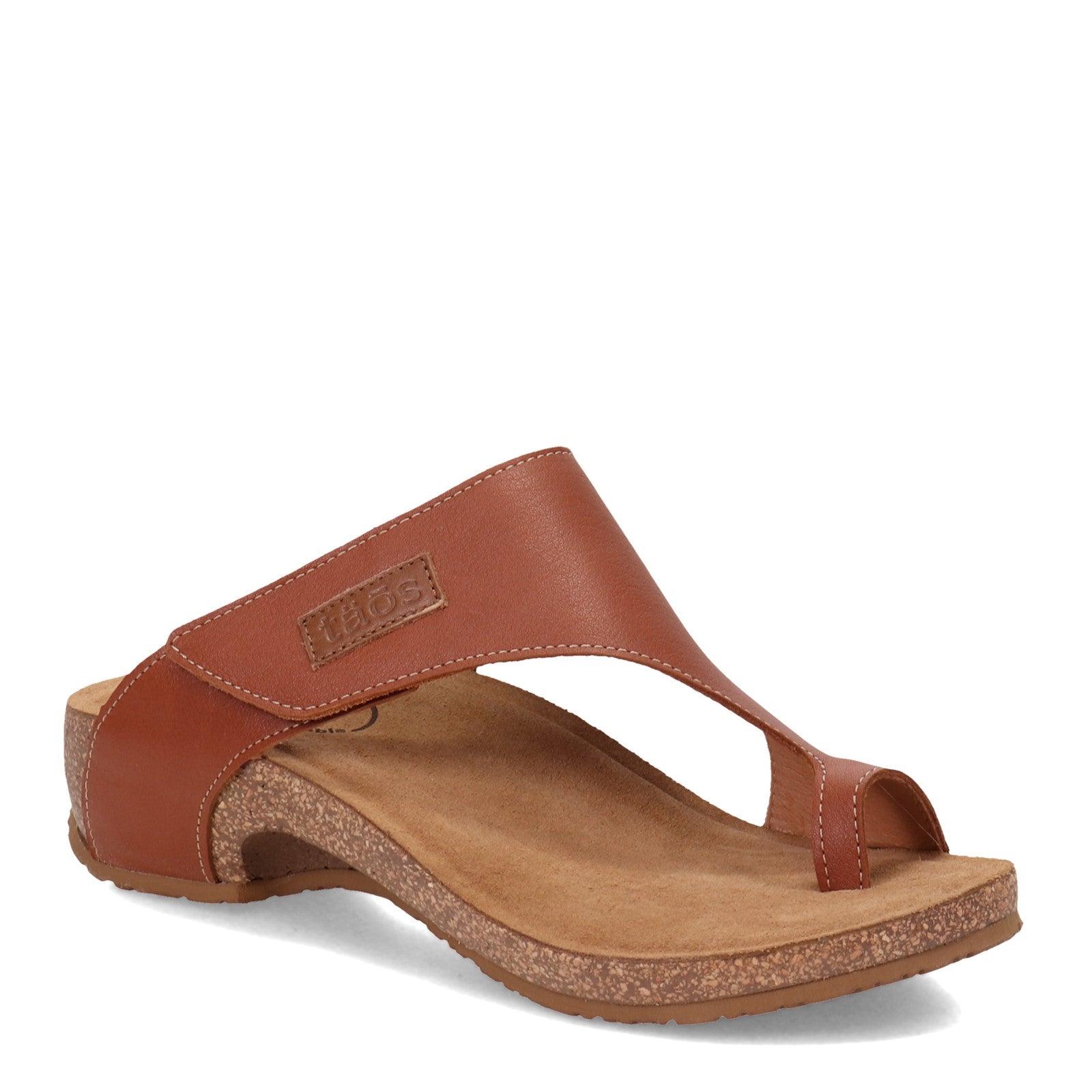 FarWest Women's Vernon Cork Toe Thong Sandals - Taupe