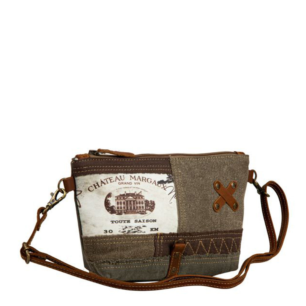 Purchases NWOT Myra bag pomerol 1964 small canvas crossbody bag