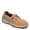 Peltz Shoes  Men's Sperry Lanyard Boat Shoe LINEN 0777924