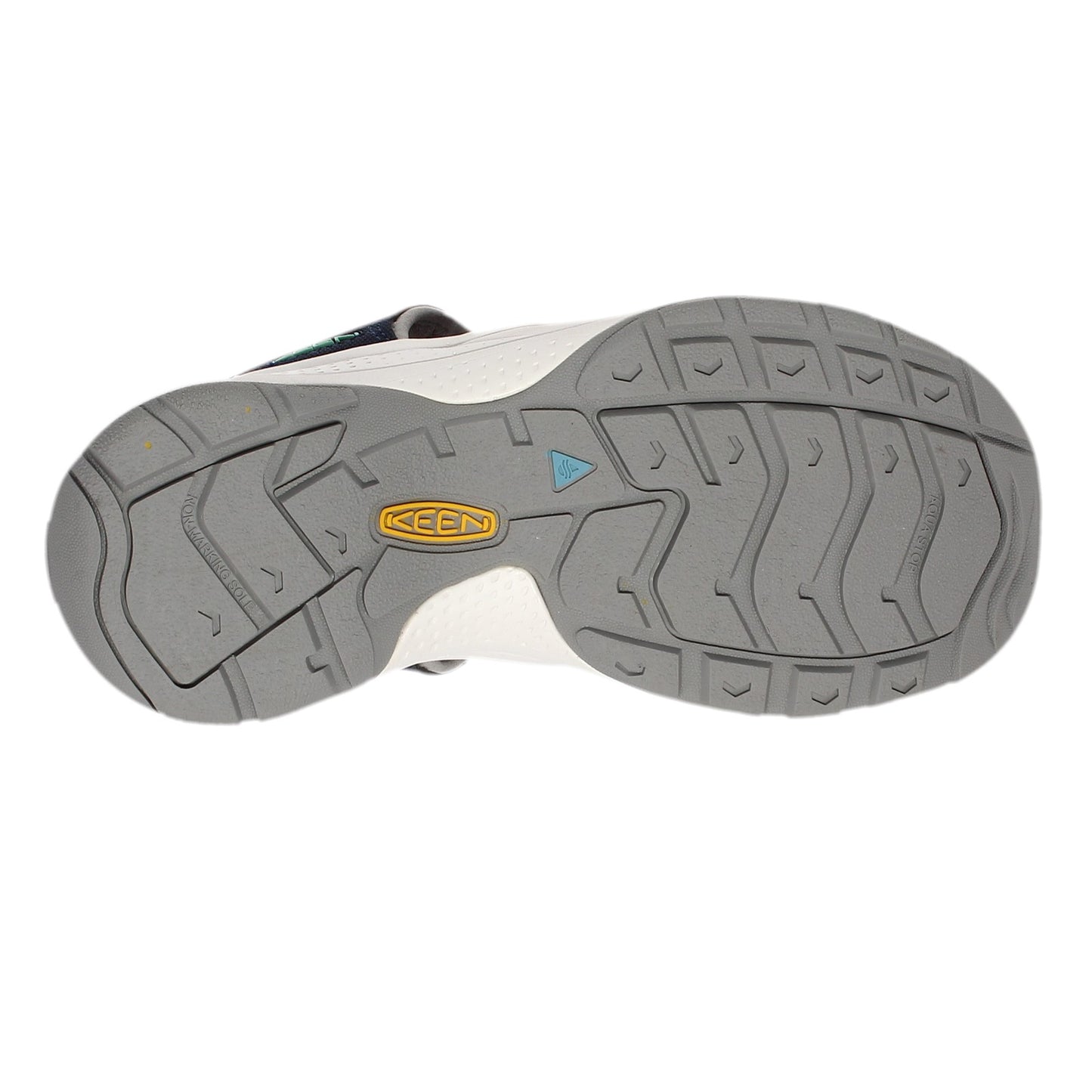 Keen Mens Aqua Stop Water Hiking Shoes Close Toe Sandals Black Yellow Size  6.5M