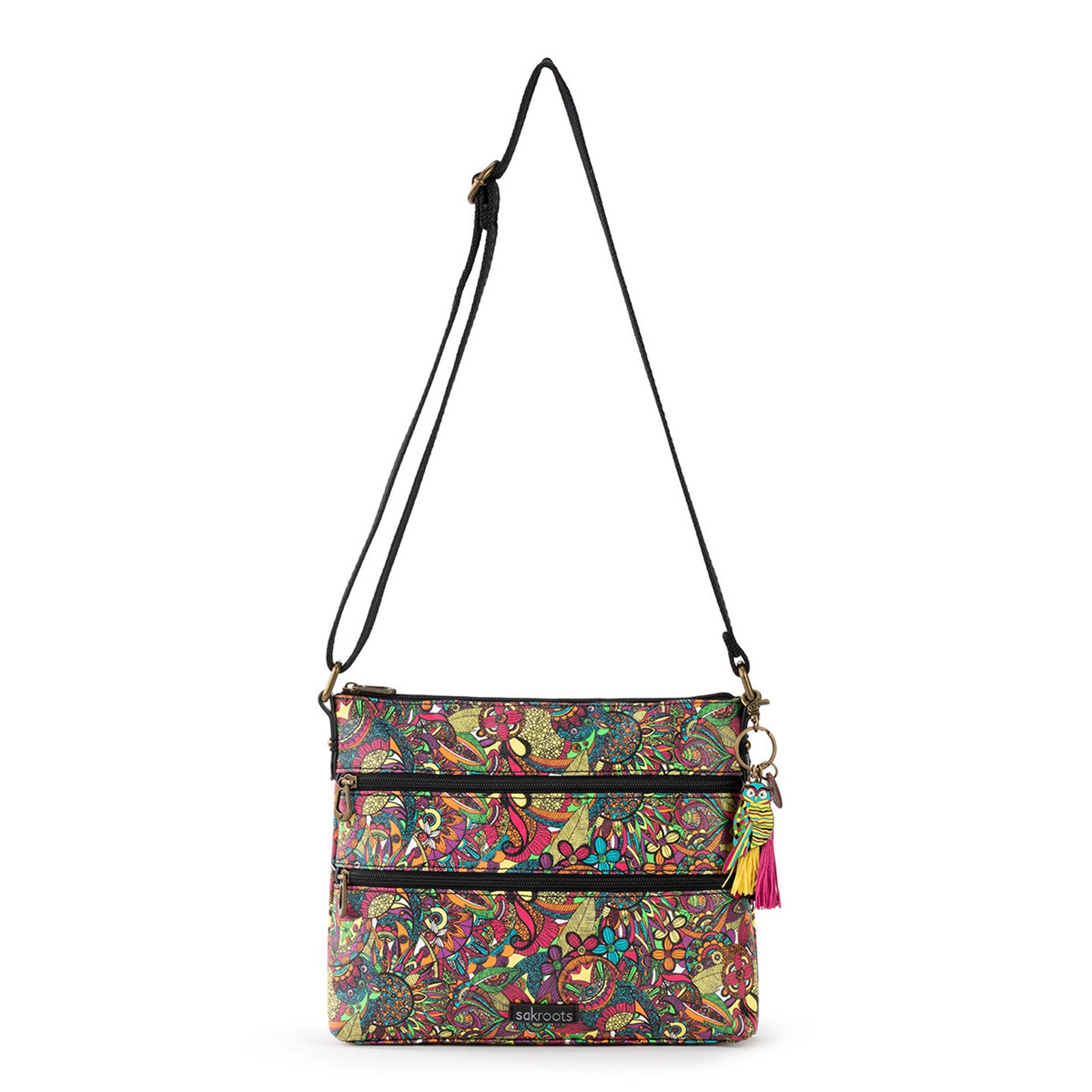 Sakroots Multicolored Purse Shoulder Bag elephant Hippie Boho Bag. Gently  used. | eBay