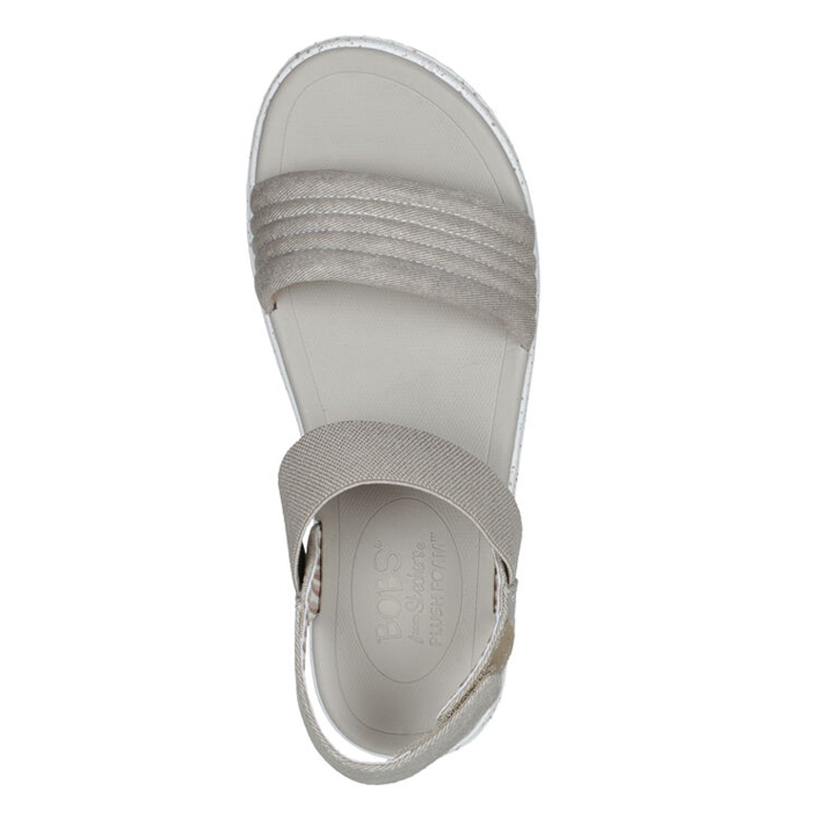 Skechers plush cheap foam sandals