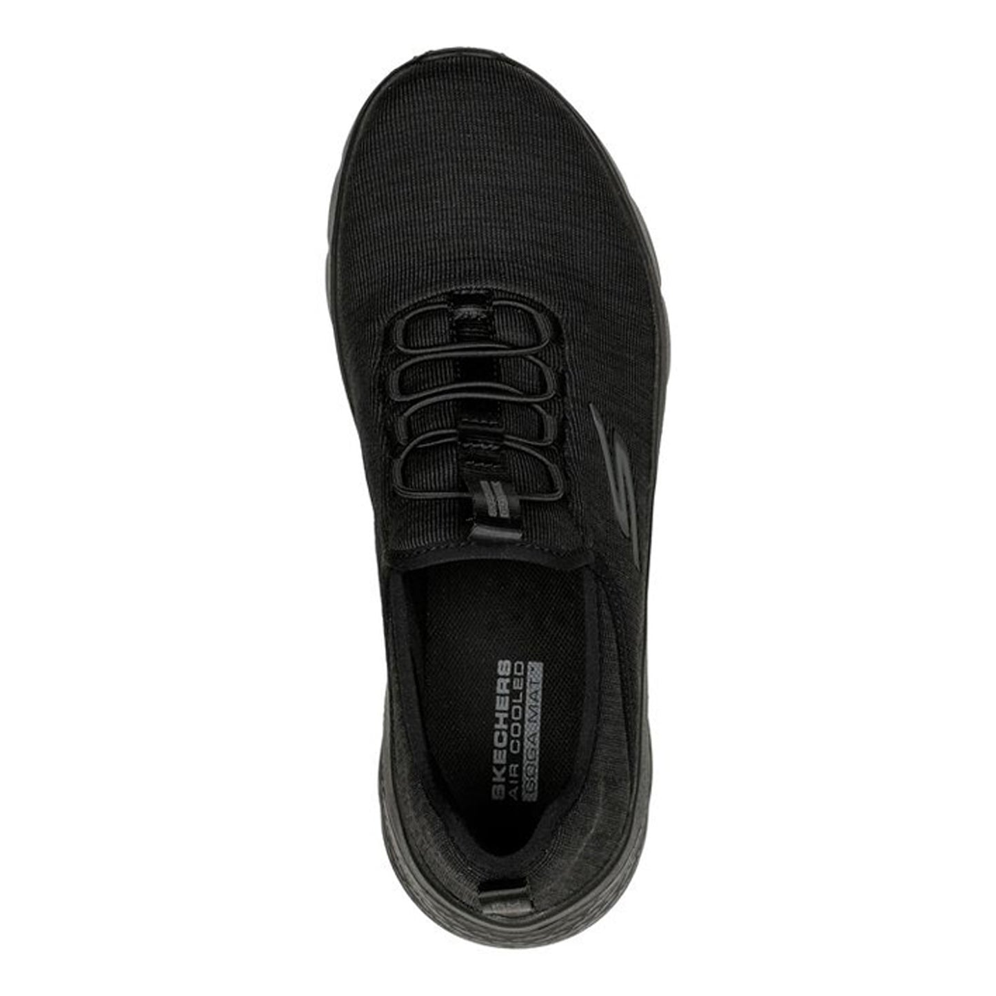 Peltz Shoes  Women's Skechers GO WALK FLEX - Lucy Sneaker BLACK 124956-BBK