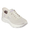 Peltz Shoes  Women's Skechers Slip-ins: GO WALK Flex - Grand Entrance Sneaker OFF WHITE 124975-OFWT