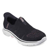 Peltz Shoes  Women's Skechers Slip-ins: GO WALK 7 - City Lights Sneaker Black Multi 125222-BKMT