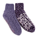 Women's Muk Luks, Chenille Cabin Socks â€“ 2 Pair