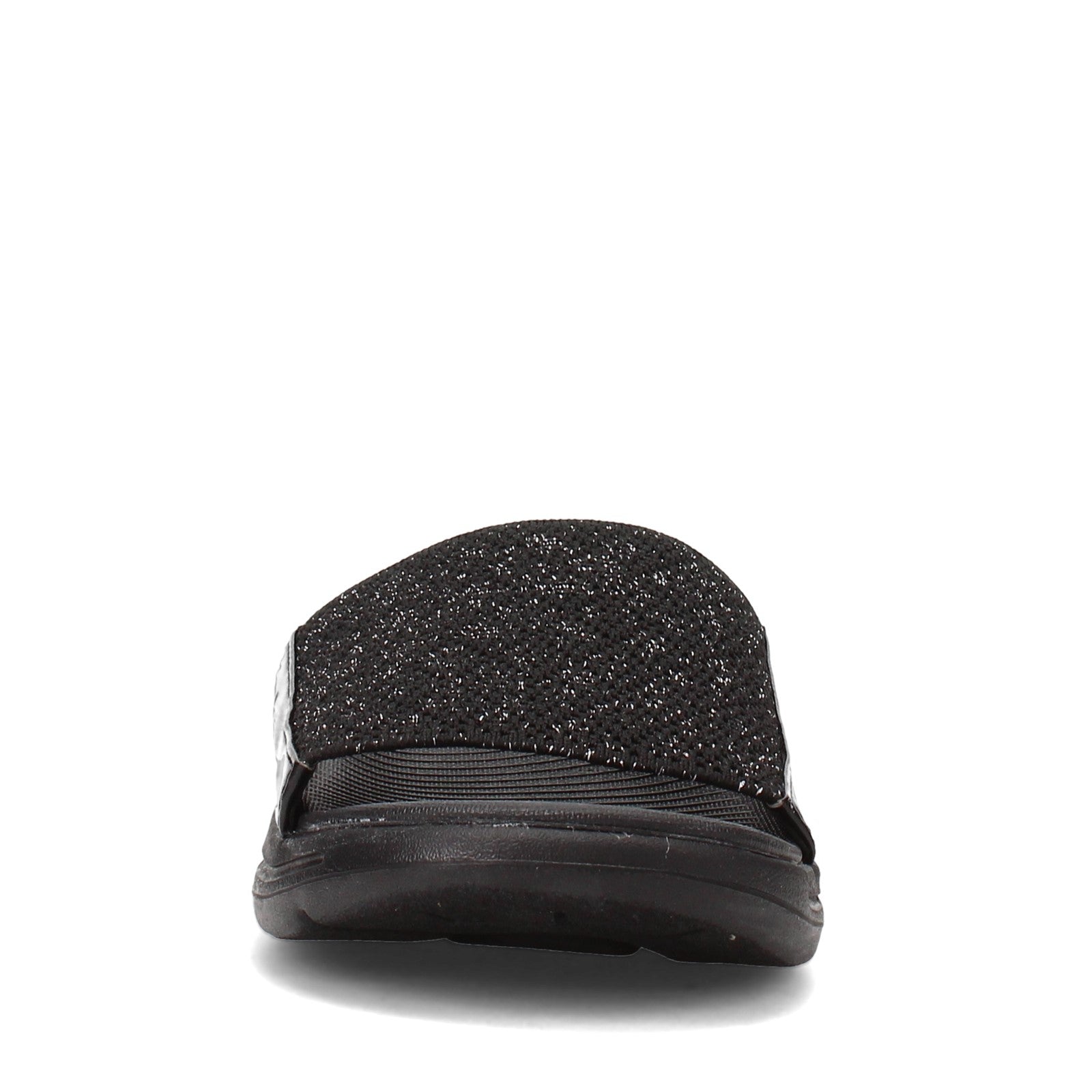 Womens black glitter on sale skechers