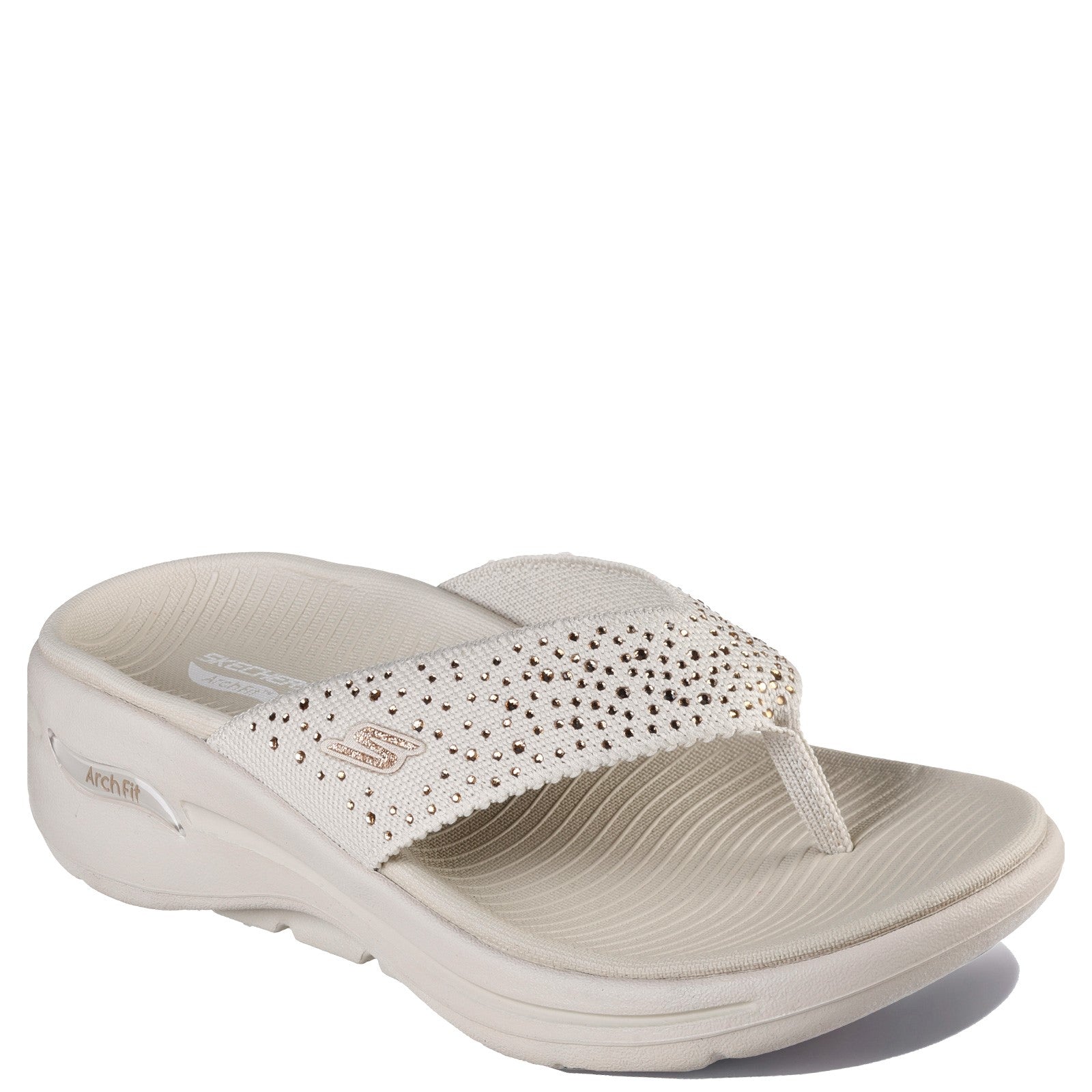 Skechers sale sandals beige