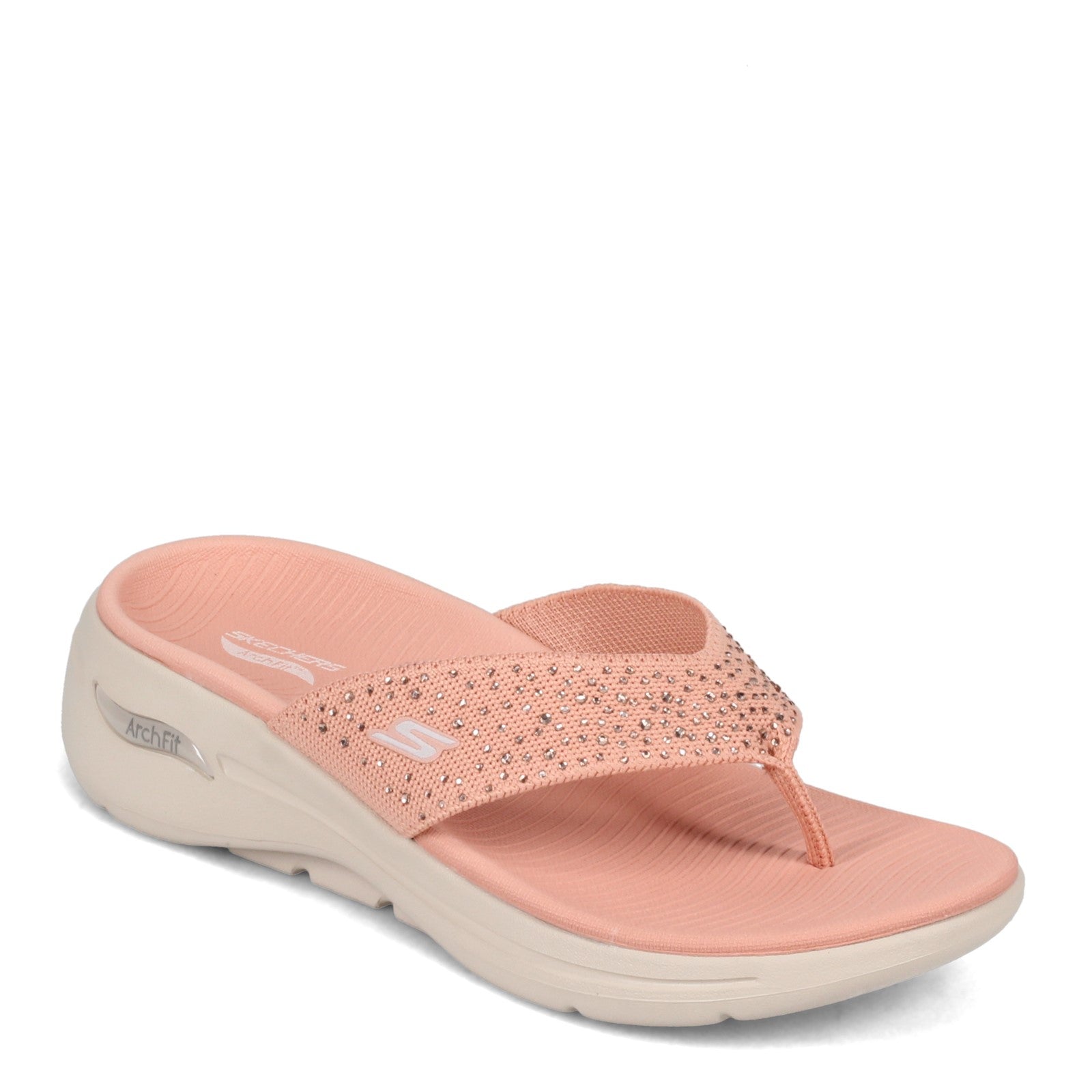 Skechers 2025 sandals pink