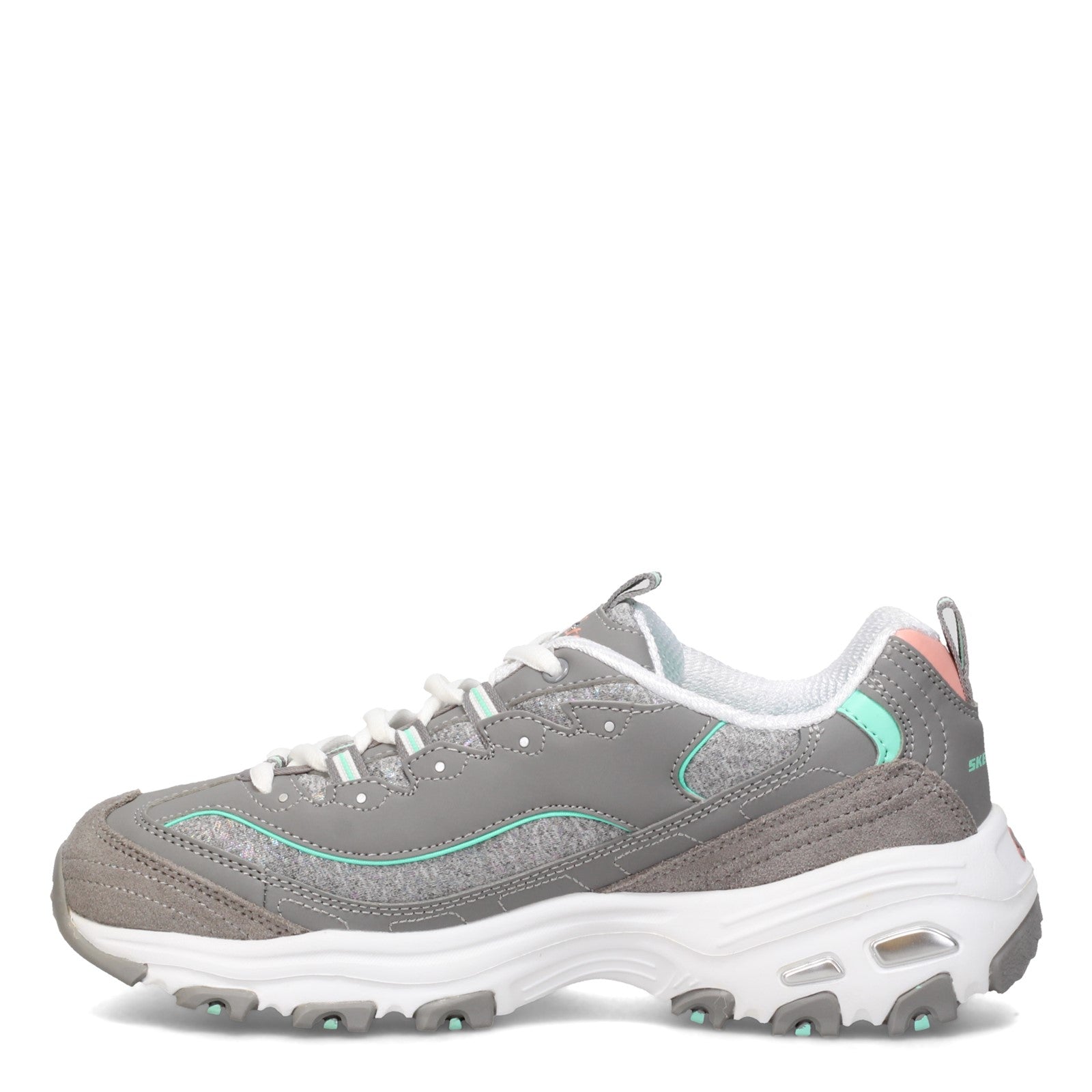 Women's Skechers, D'Lites - Sparkling Rain Sneaker - Wide Width