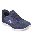 Women's Skechers, Slip-ins Summits Dazzling Haze Sneaker - Wide Width