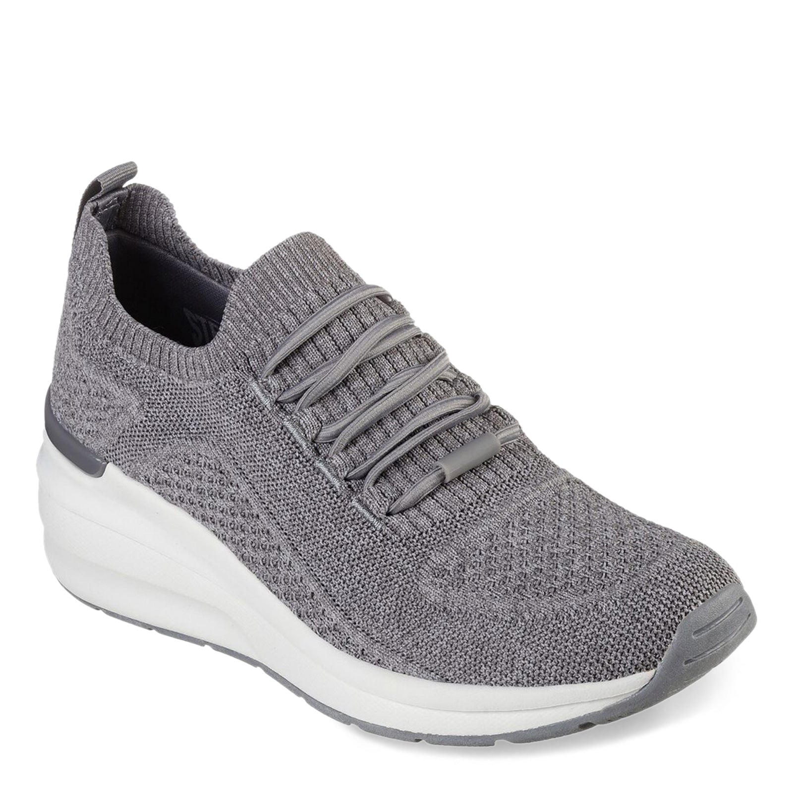 Grey skechers hotsell