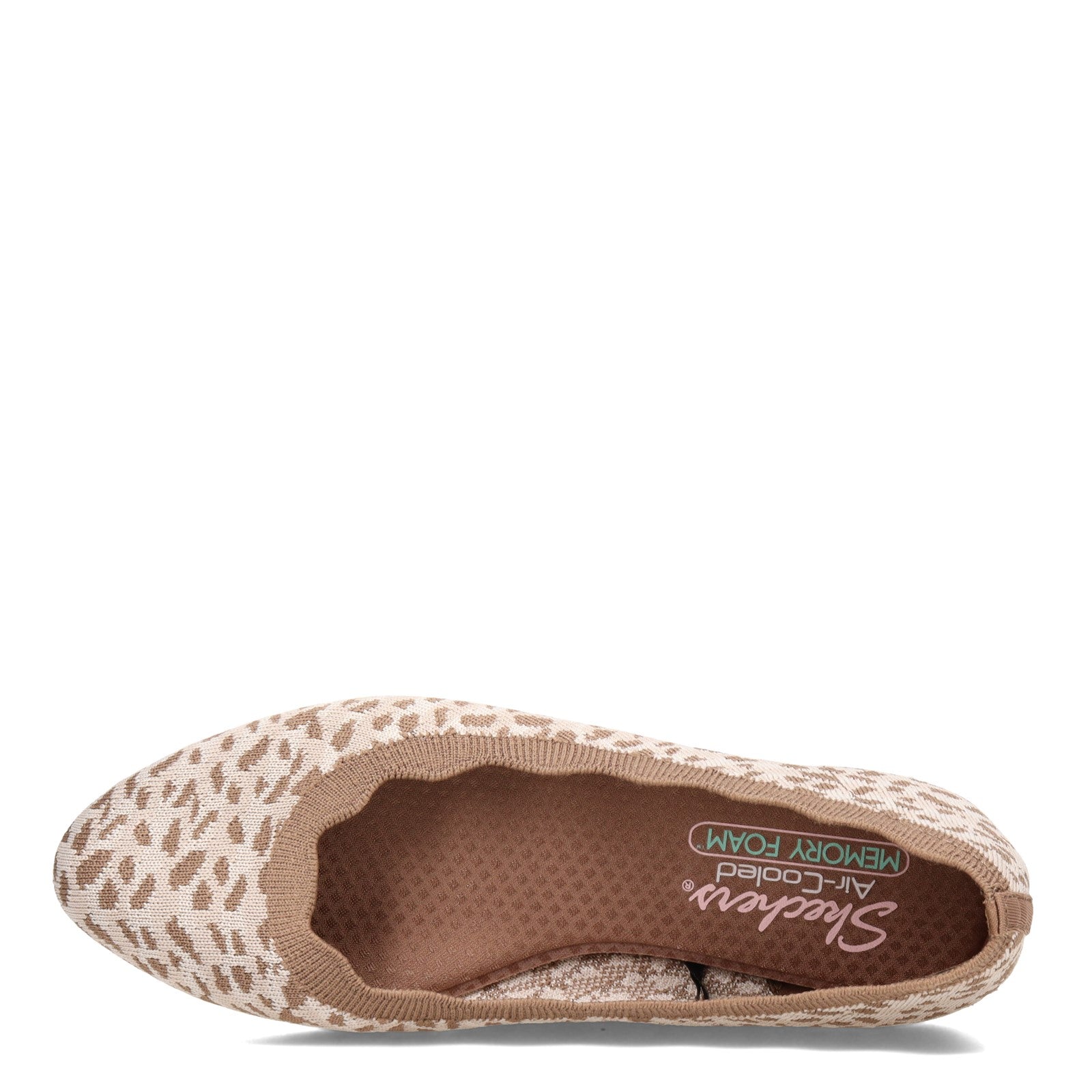 Skechers air cooled 2025 memory foam flats cleo