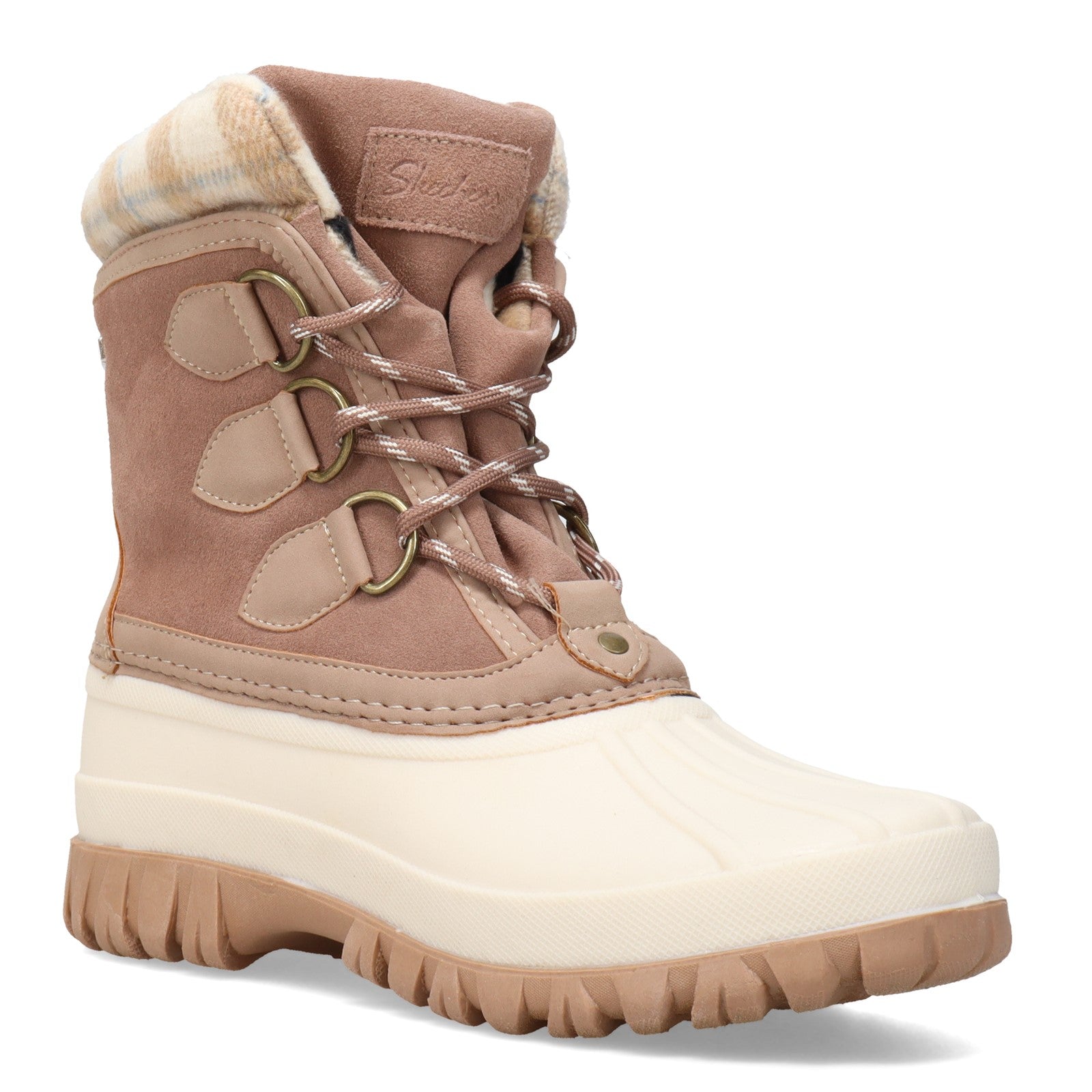 Skechers boots cheap womens pink