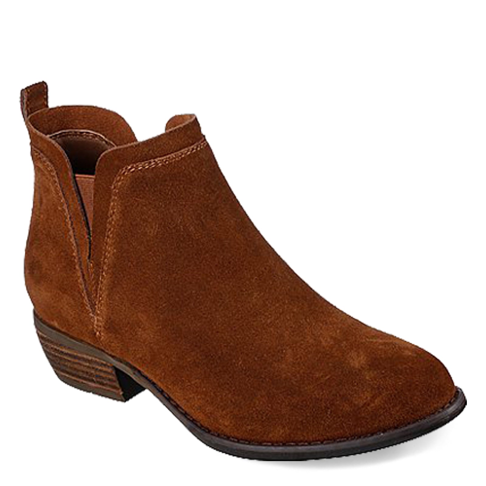 Skechers brown suede outlet boots