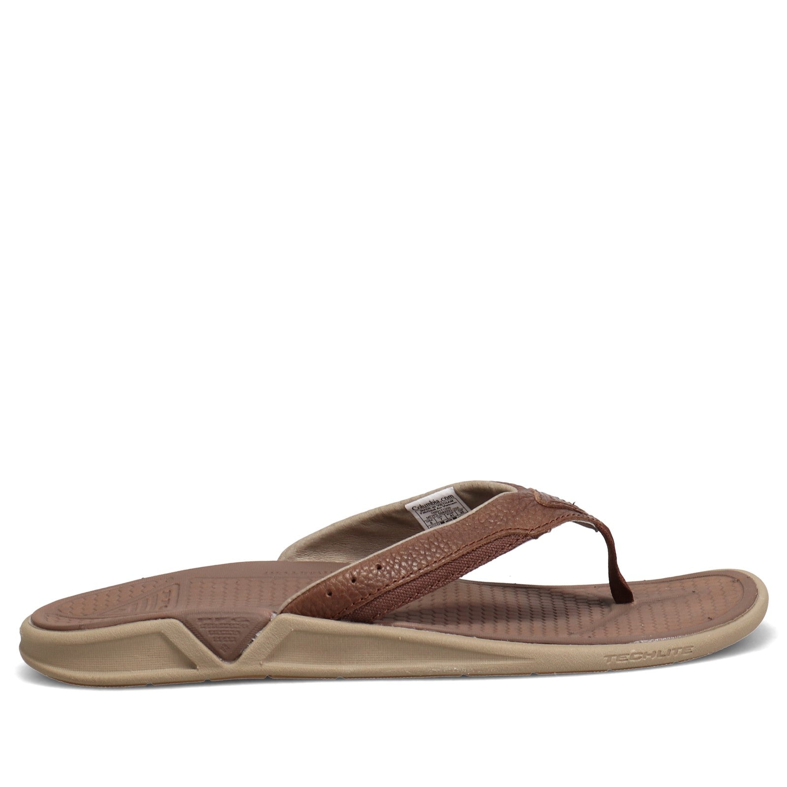 Columbia leather deals flip flops