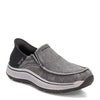 Peltz Shoes  Men's Skechers Slip-ins: Remaxed Fenick Slip-On Black 204839-BLK