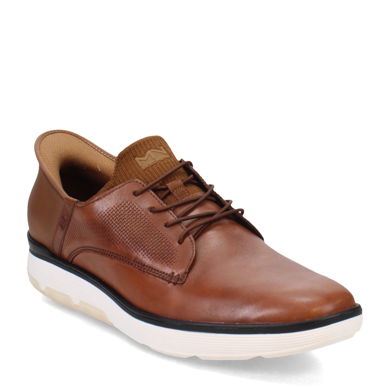 Peltz Shoes  Men’s Mark Nason Slip-ins: Casual Glide Cell – Gable Slip-On Cognac 205074-COG