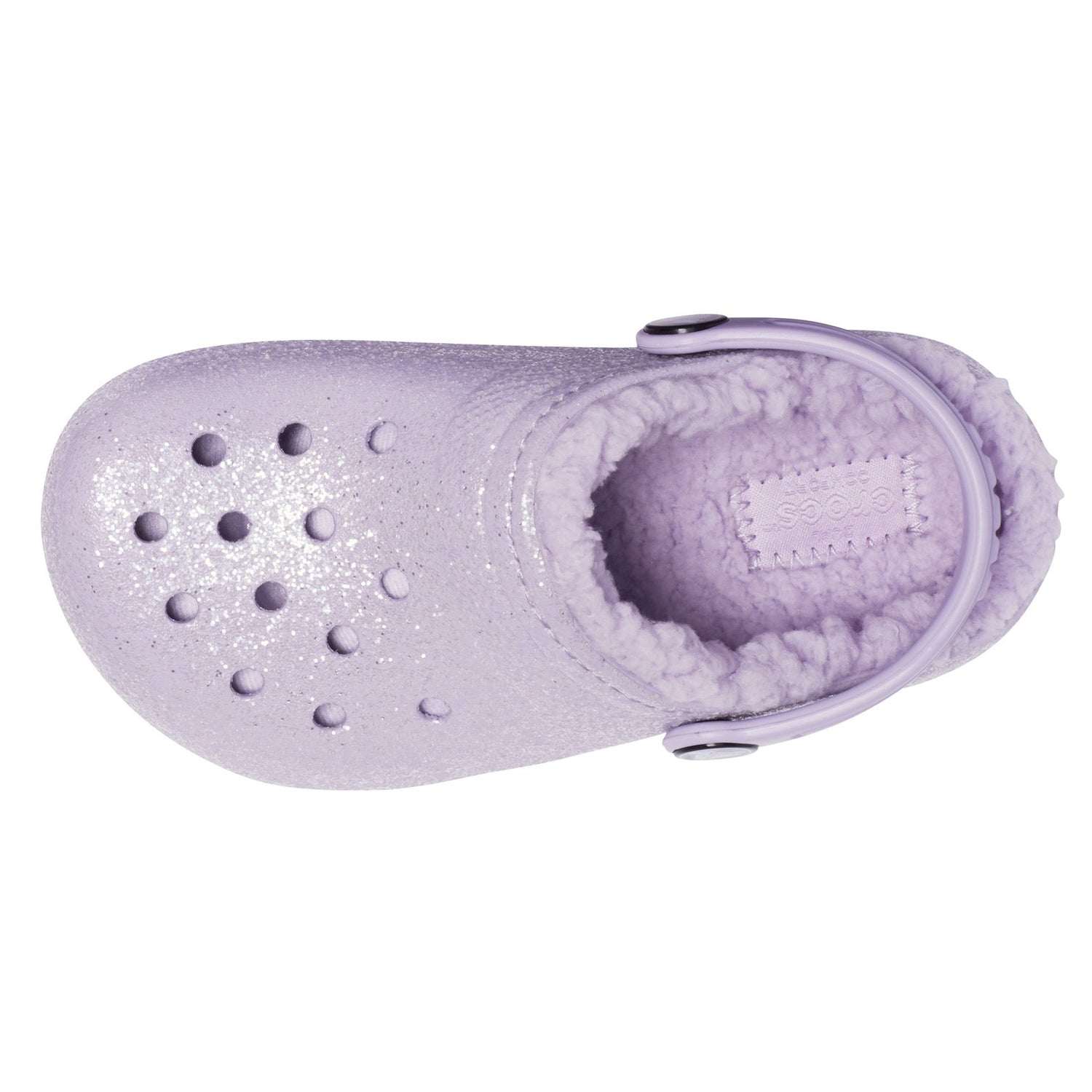 Crocs™ Classic Fuzz-lined Clog in Pink