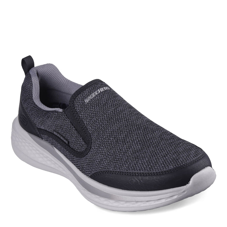 Mens skechers wide slip on best sale