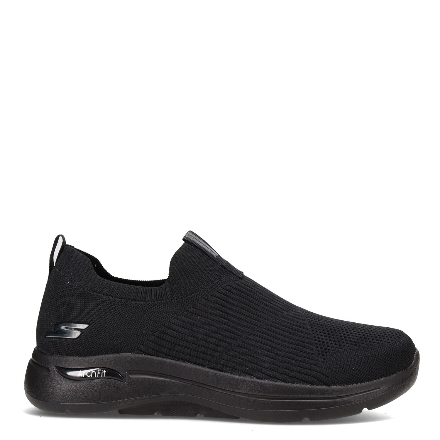 Peltz Shoes  Men's Skechers GOwalk Arch Fit - Iconic Slip-On - Wide Width BLACK 216118WW-BBK