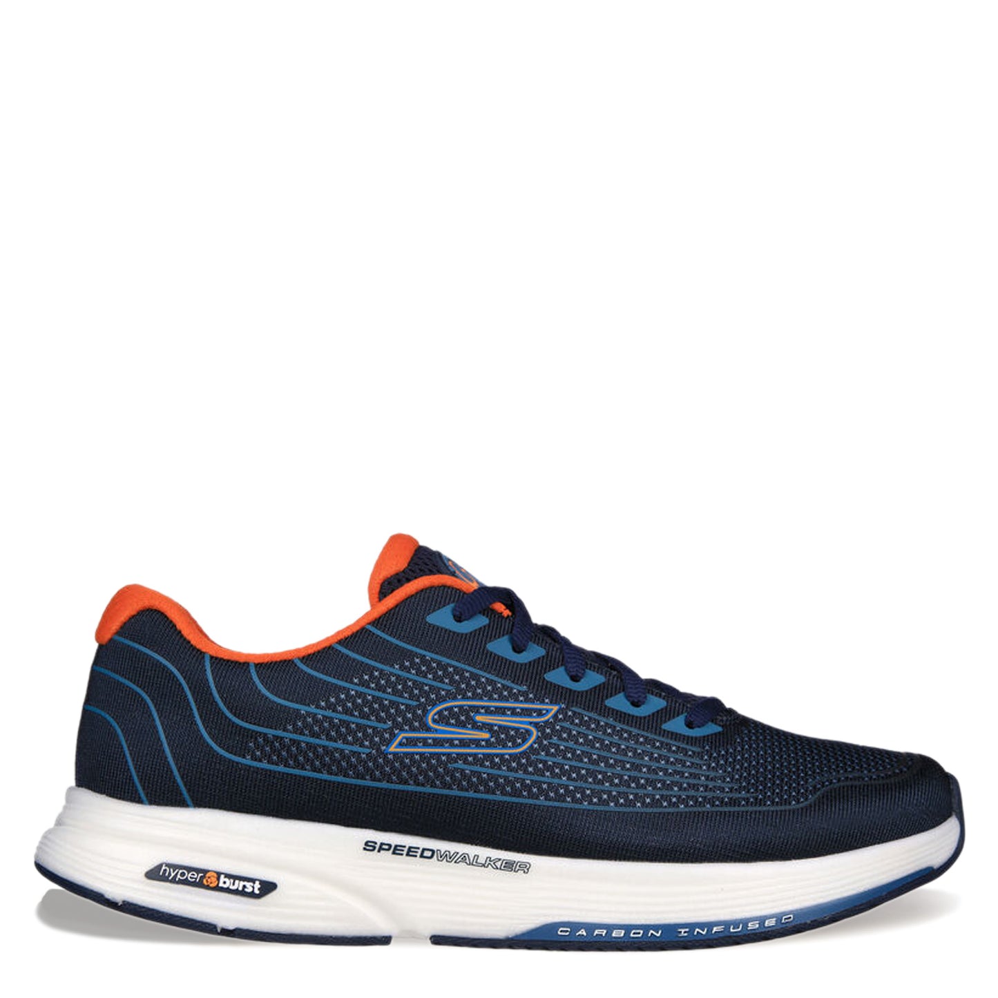 Peltz Shoes  Men's Skechers GO WALK Speed Walker Walking Shoe Navy 216562-NVOR