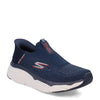 Peltz Shoes  Men's Skechers Slip-ins: Max Cushioning - Advantageous Sneaker NAVY 220389-NVY