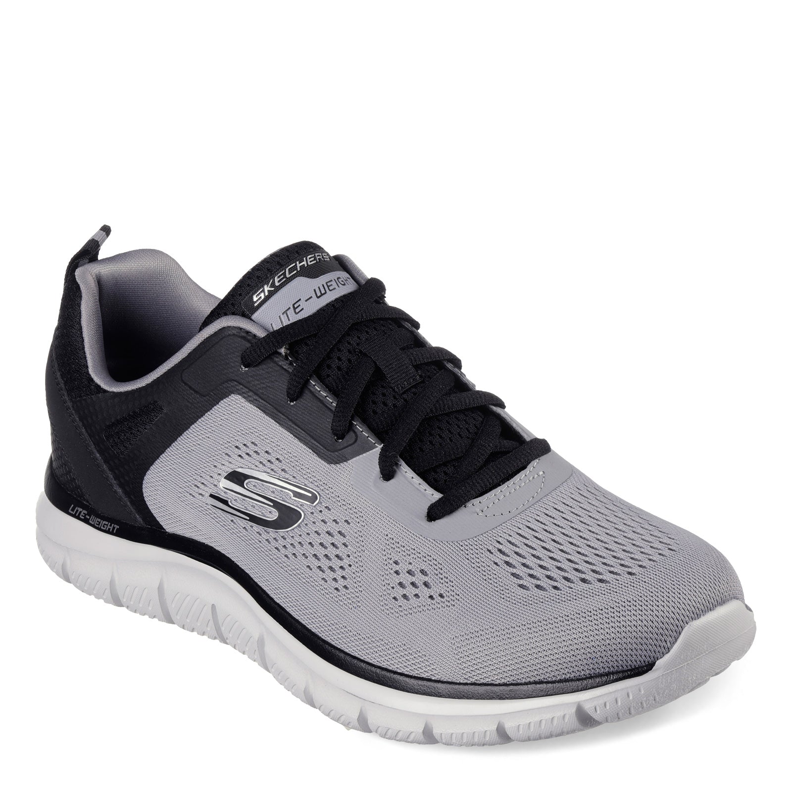 Men's Skechers, Track – Broader Sneaker - Wide Width – Peltz Shoes