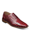 Peltz Shoes  Men's Stacy Adams Riccardi Oxford red 25575-600
