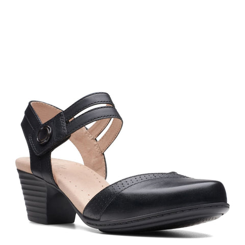 Clarks women's valarie rally heeled deals sandal