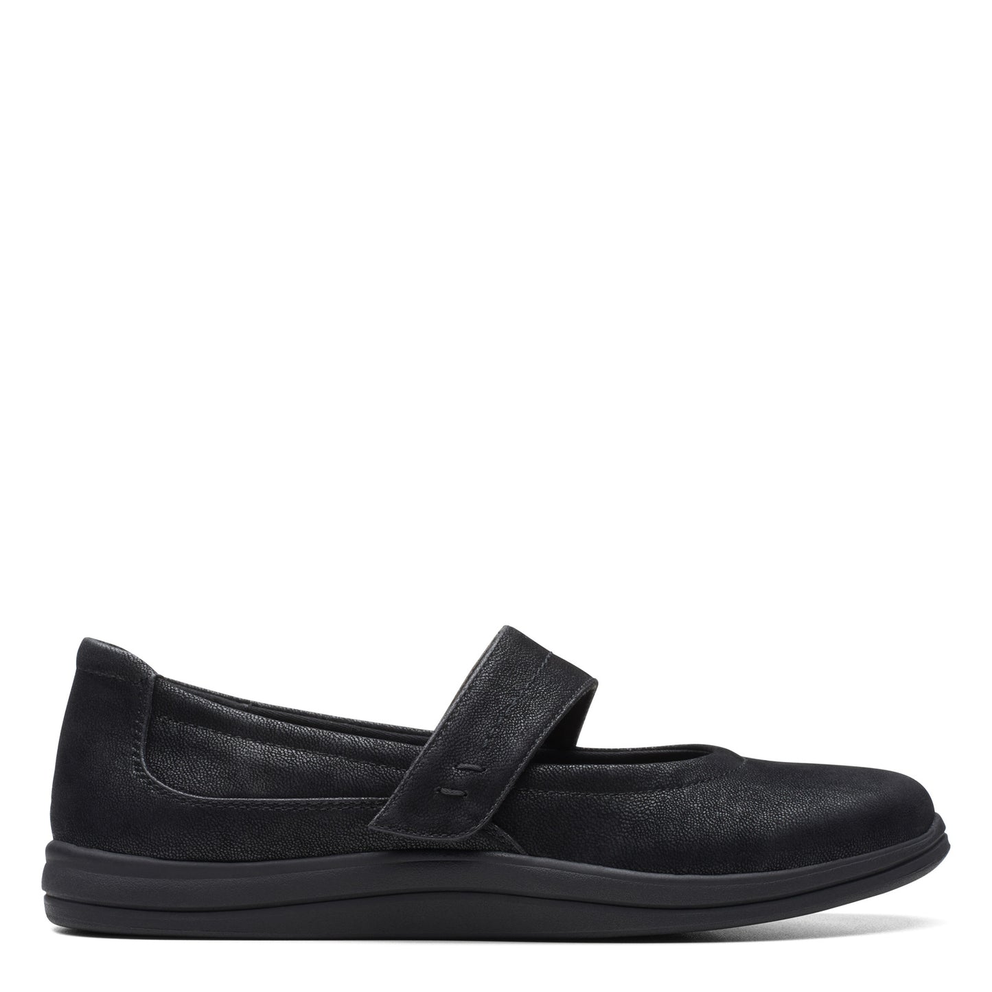 Peltz Shoes  Women's Clarks Breeze MJ Slip-On BLACK 26175009