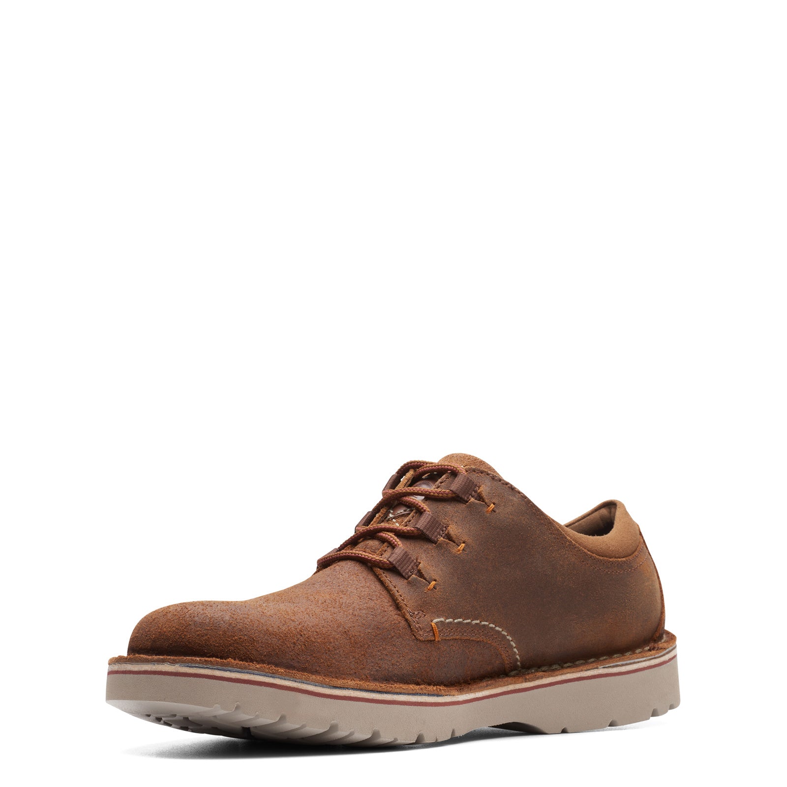 Clarks store suede oxfords