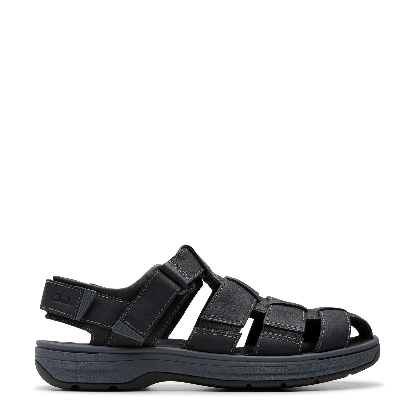 Buy Clarks Black Men Leather Penryn Loop Leather Sandals Online at Regal  Shoes. | 9499485