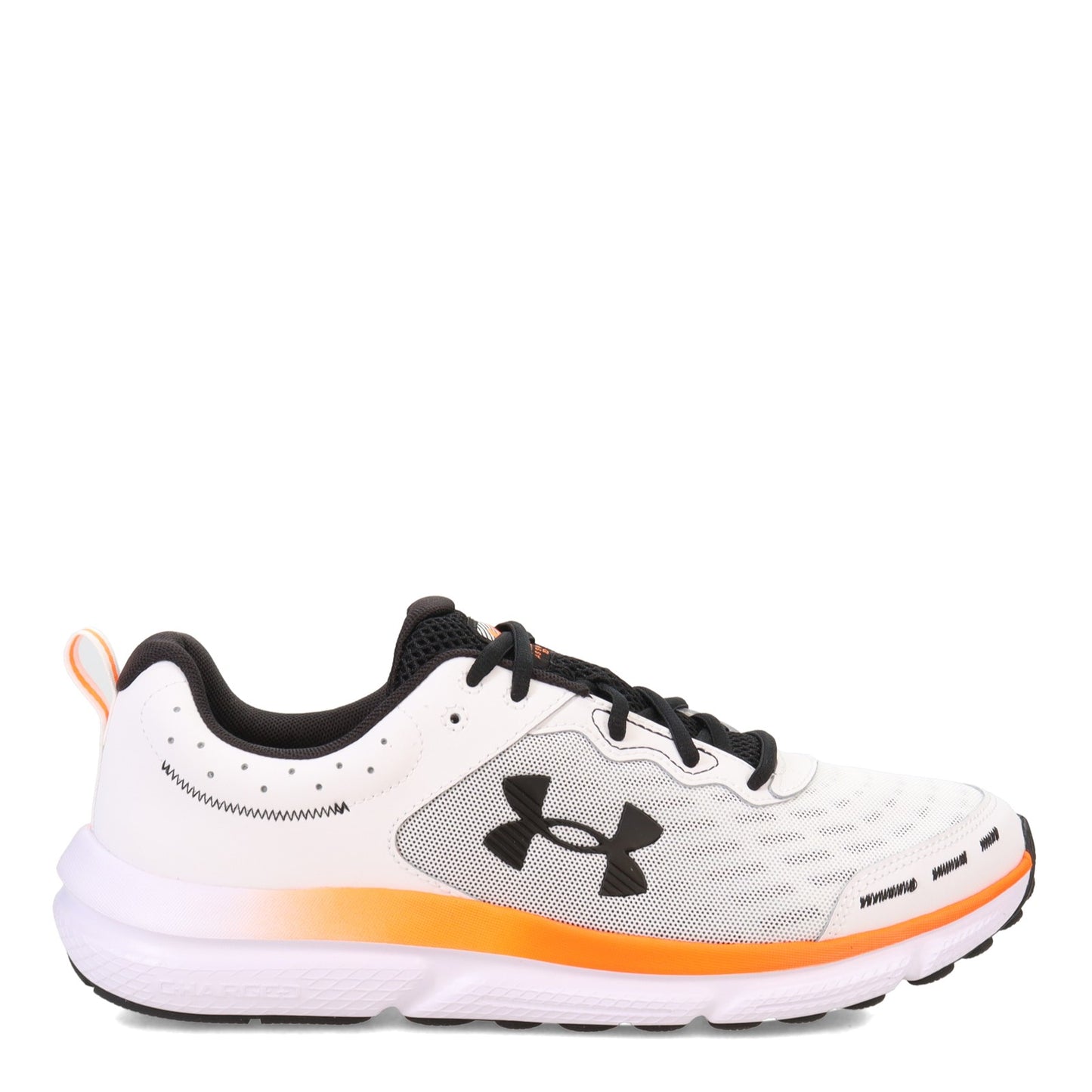 Under Armour Charged Assert 10 UA White Black Men Road Running