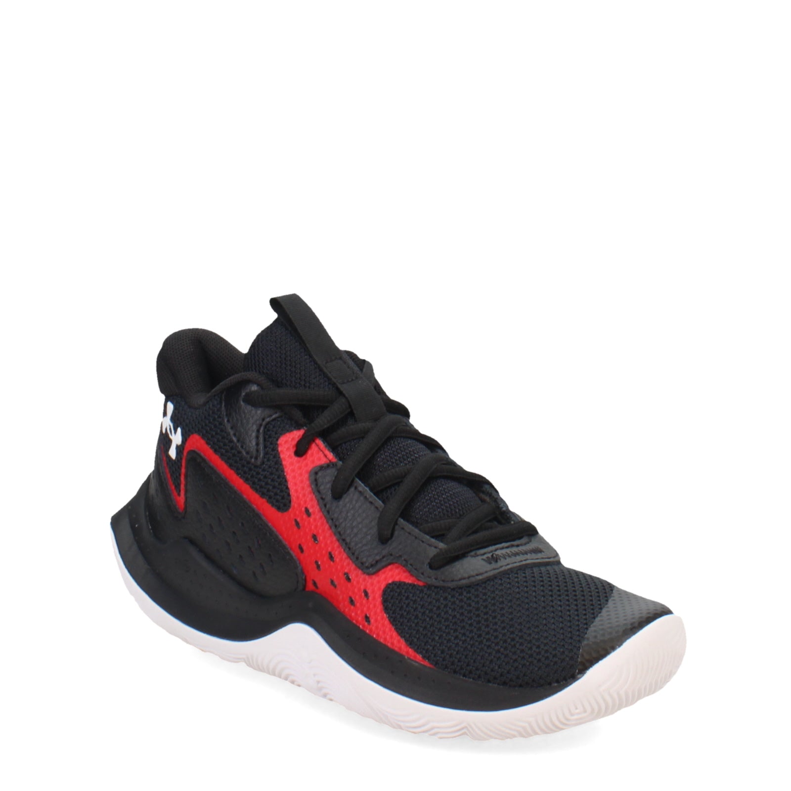 Under armour basketball outlet shoes red and white