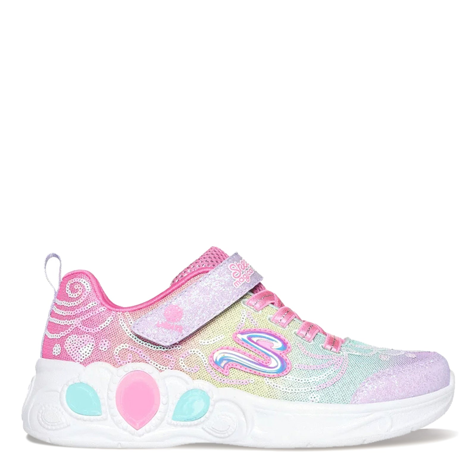 Girl's Skechers, Princess Wishes Sneaker – Little Kid – Peltz Shoes