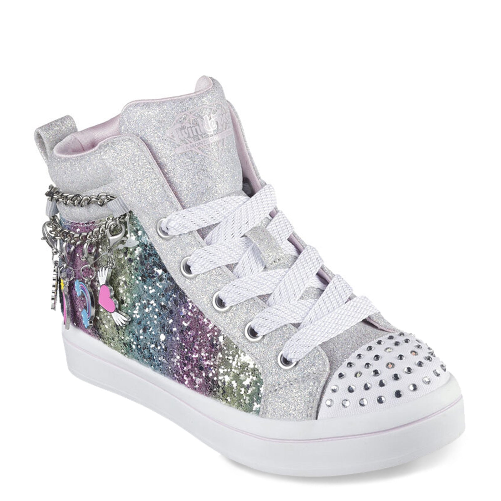 Girl's Skechers, Twi-Lites - Charm Glitz Sneakers – Toddler 