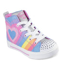 Girl's Skechers, Twinkle Toes: Twinkle Sparks - Heart Pop Sneaker - Little Kid