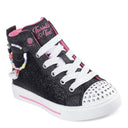 Girl's Skechers, Twinkle Toes: Twinkle Sparks - Charm Bestie High Top Sneaker â€“ Little Kid