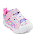 Girl's Skechers, Twinkle Toes: Twinkle Sparks - Whimsical Shimmer Sneaker - Toddler