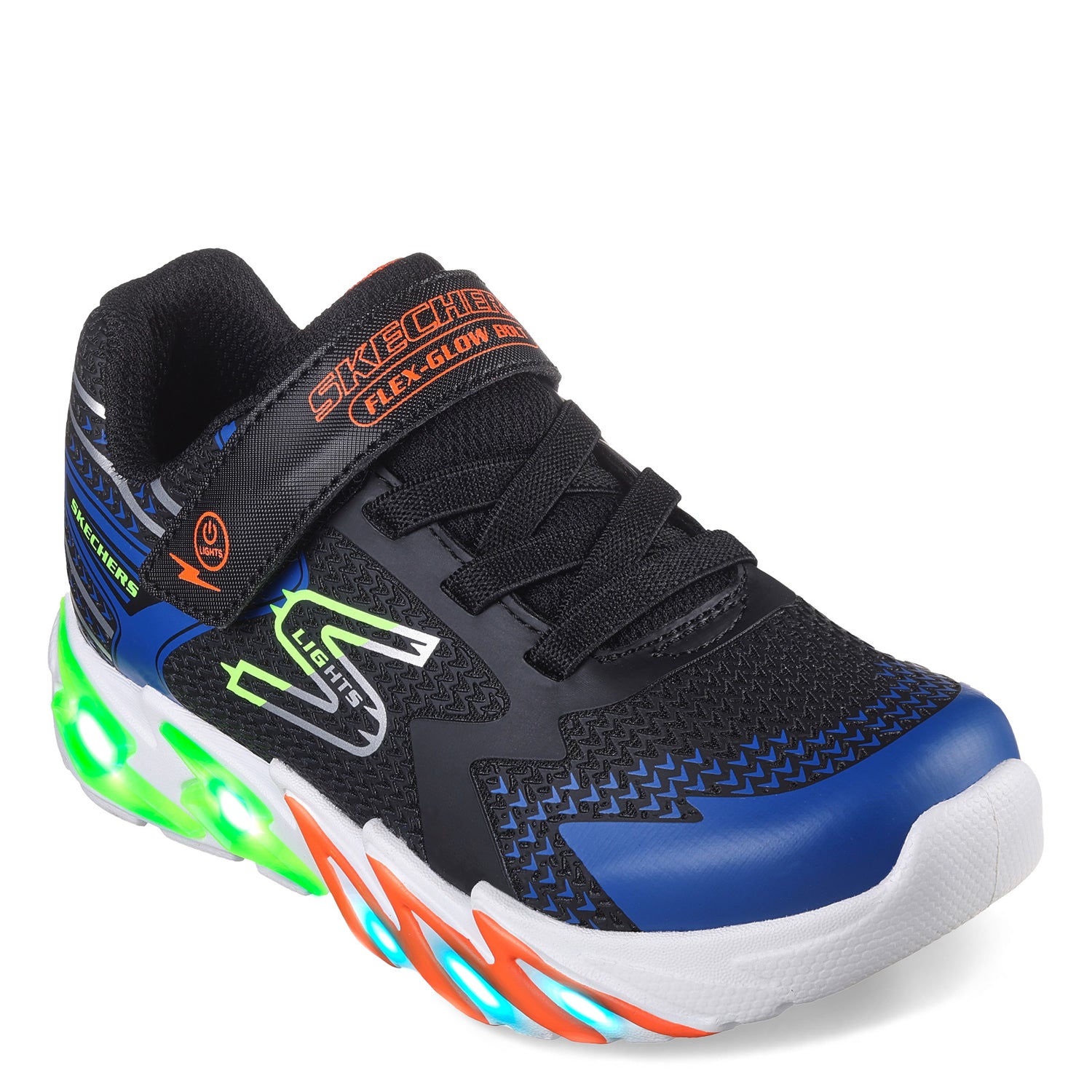 niezen cijfer Registratie Boy's Skechers, S Lights: Flex-Glow Bolt Sneaker - Little Kid – Peltz Shoes
